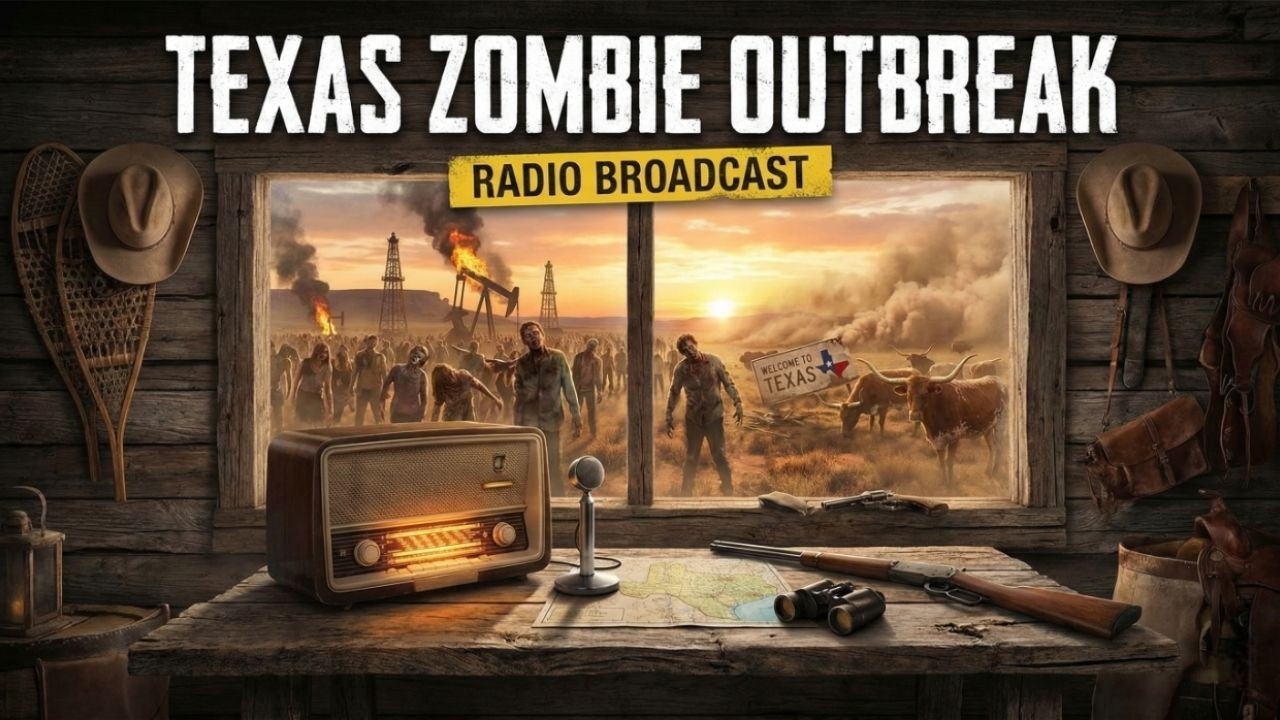 You’re Listening to the Radio During the Texas Zombie Outbreak