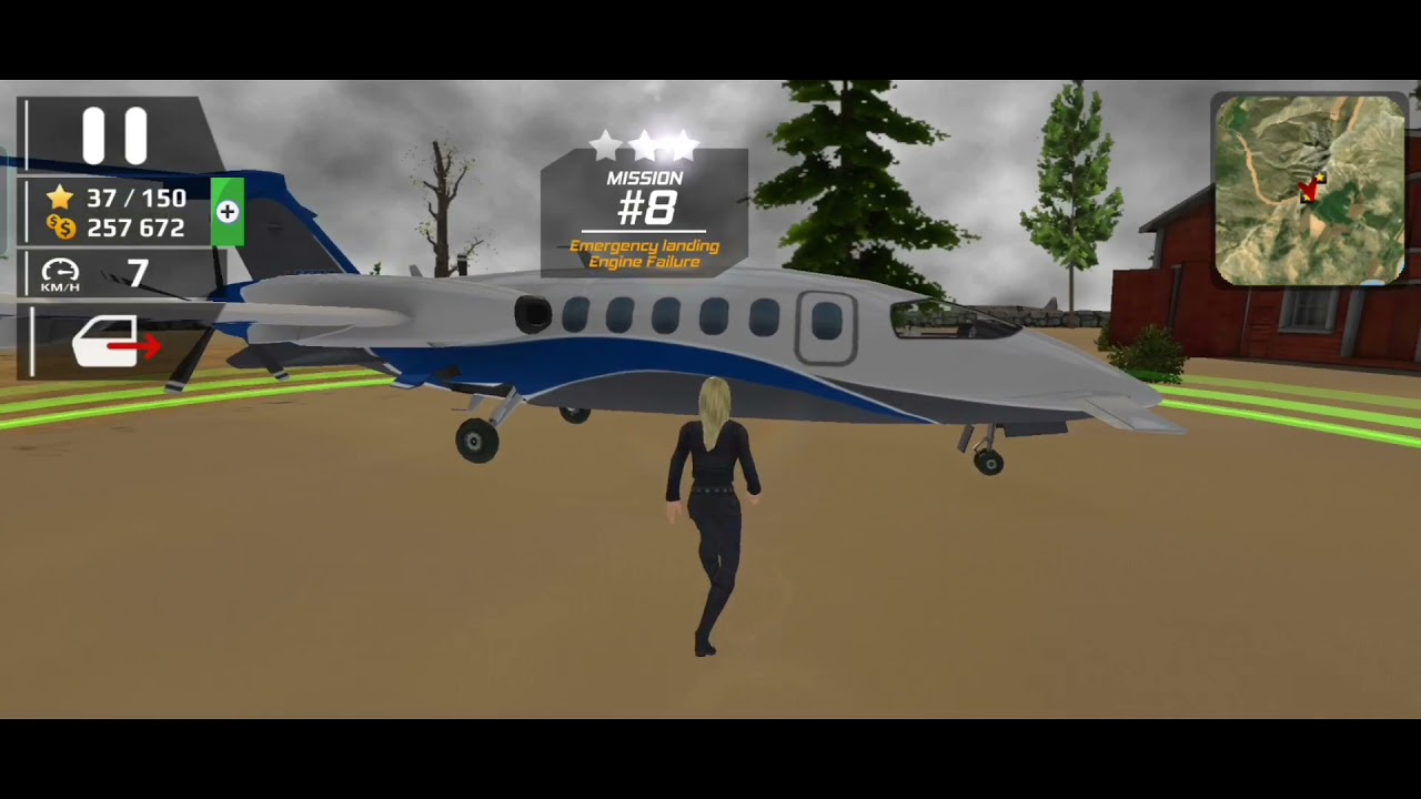 AFPS-Transport policeman go through the check point # energy landing engine failure