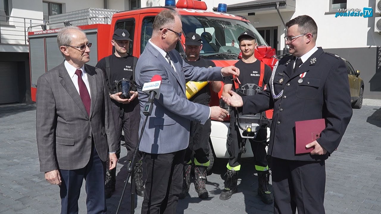 Nowy samochód ratowniczo-gaśniczy dla OSP Galów
