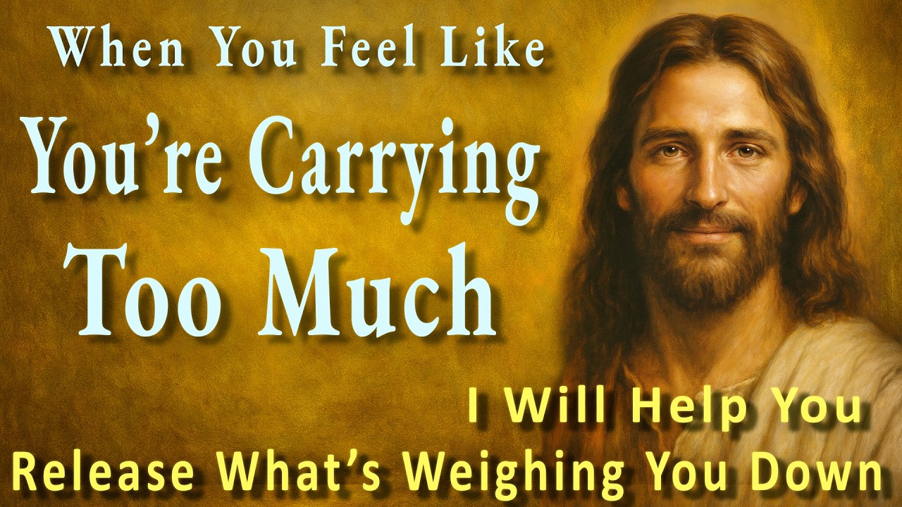When You Feel Like You’re Carrying Too Much — I Will Help You Release What’s Weighing You Down