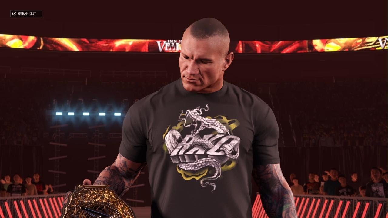 WWE 2K25 Demon Finn Balor returns and faces Orton for the world heavyweight championship