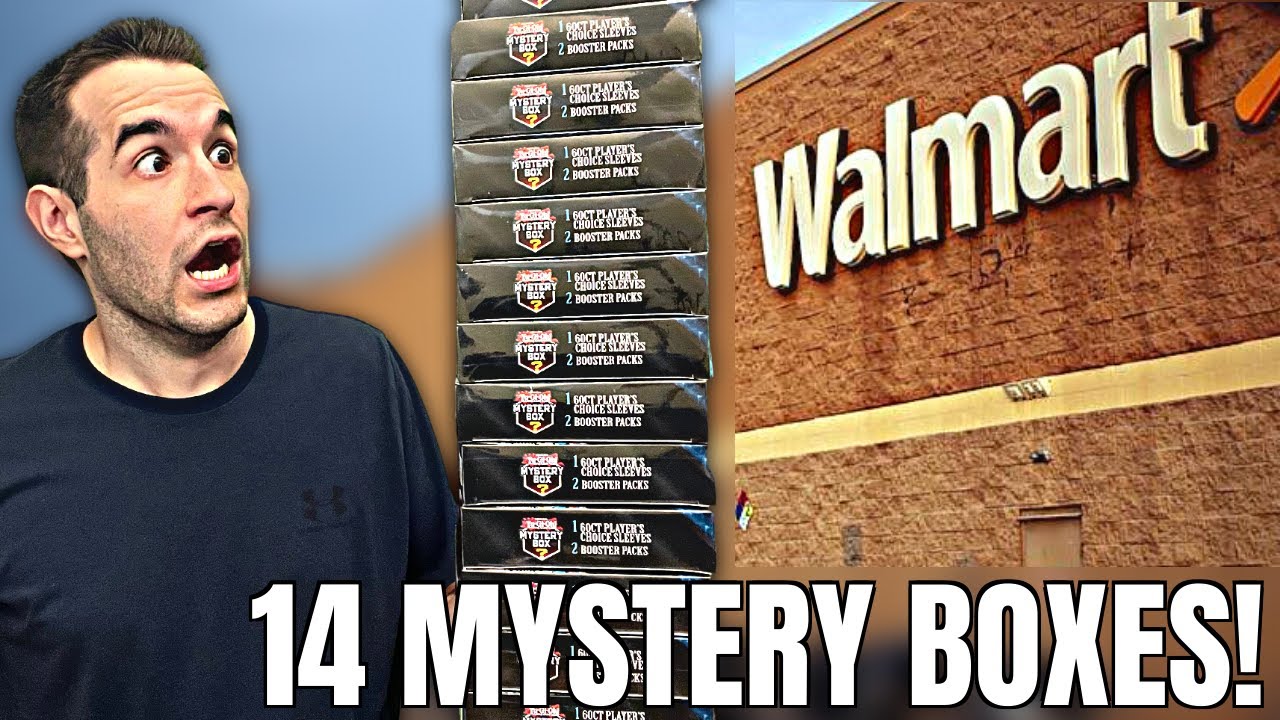 I Opened 14 Walmart Mystery Boxes (INSANE)