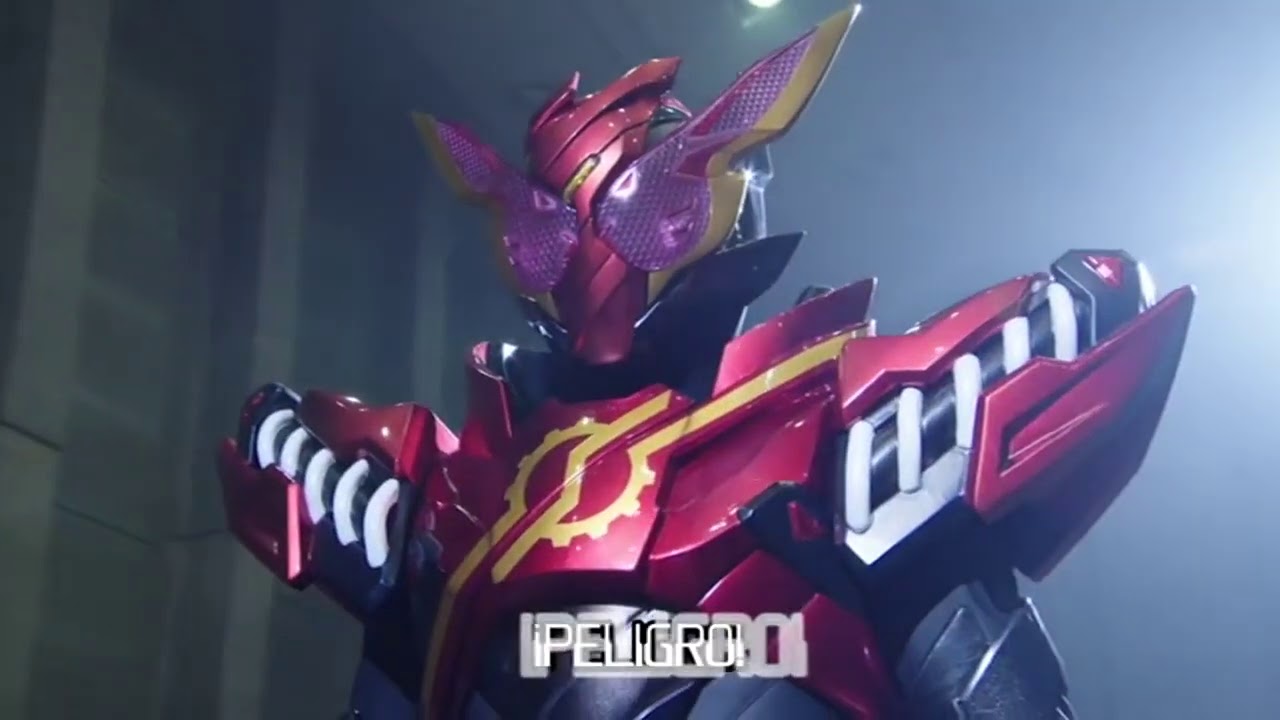 Kamen Rider Build Rabbit Rabbit Form henshin + hazard finish sub en espa&ntilde;ol