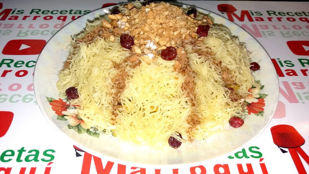SEFFA MEDFOUNA DE POLLO | Mis Recetas Marroquí