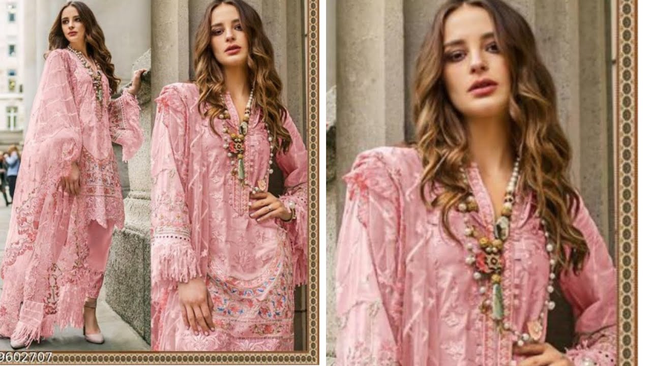 Messho pakistani suit hual ll Best pakistani suit review on messho🔥🔥