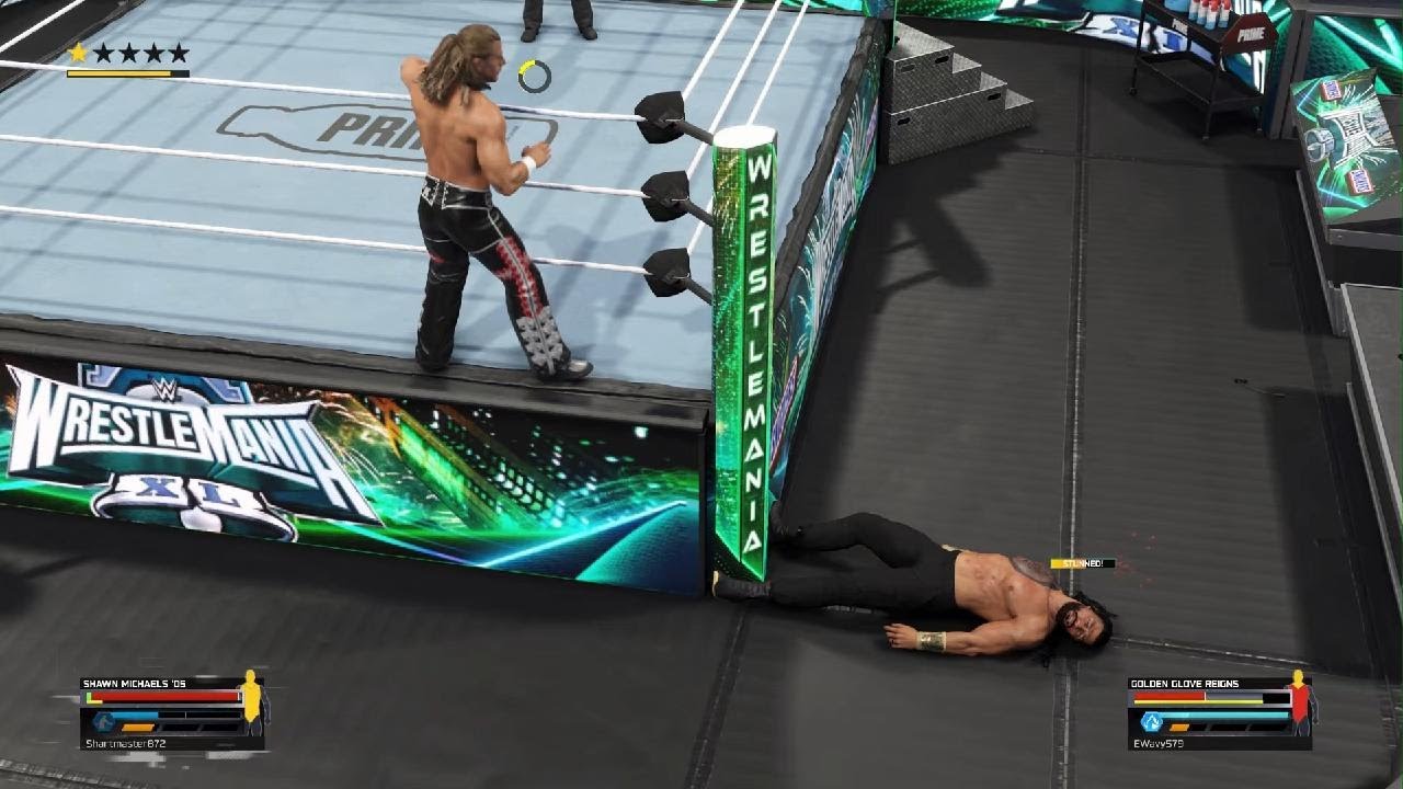Last wwe 2k25 match
