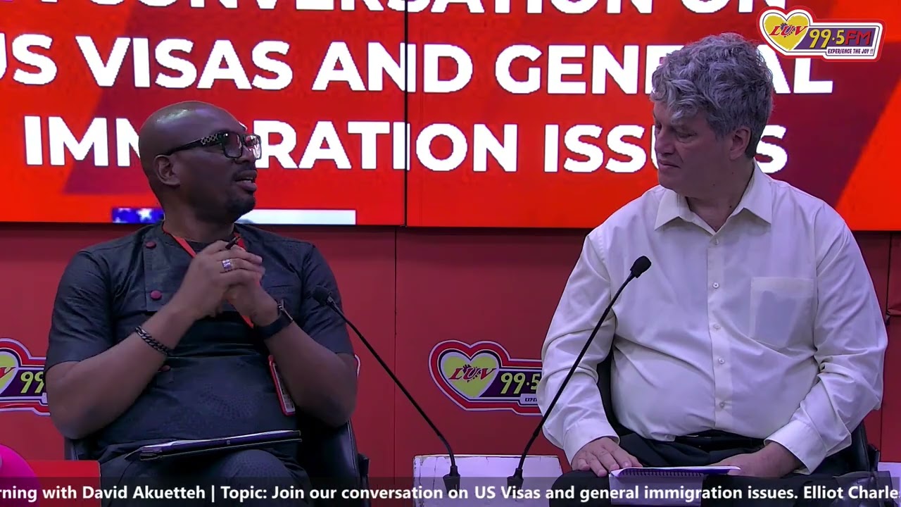 Various visas that can get you into the US. Elliot Fertik, Chief Consular,@usembassyghana, explains.