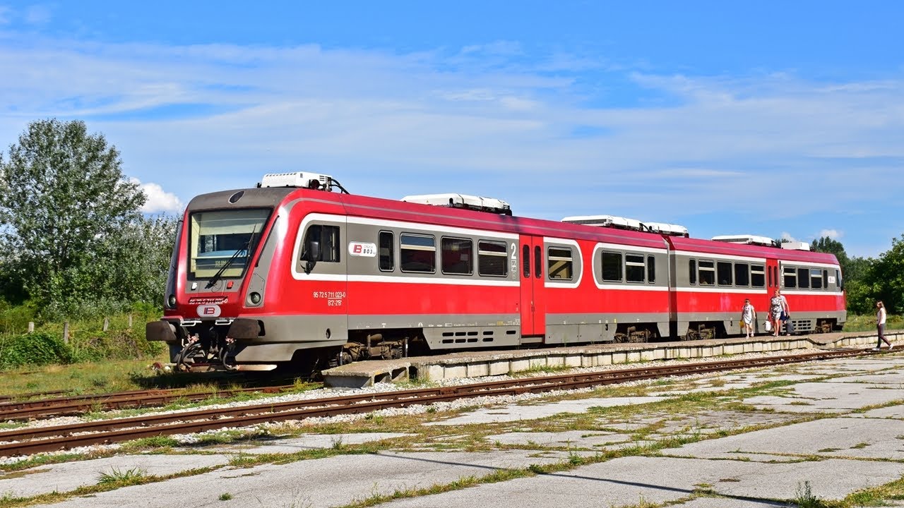 Vozovi u stanici Šabac, 17.8.2019. godine