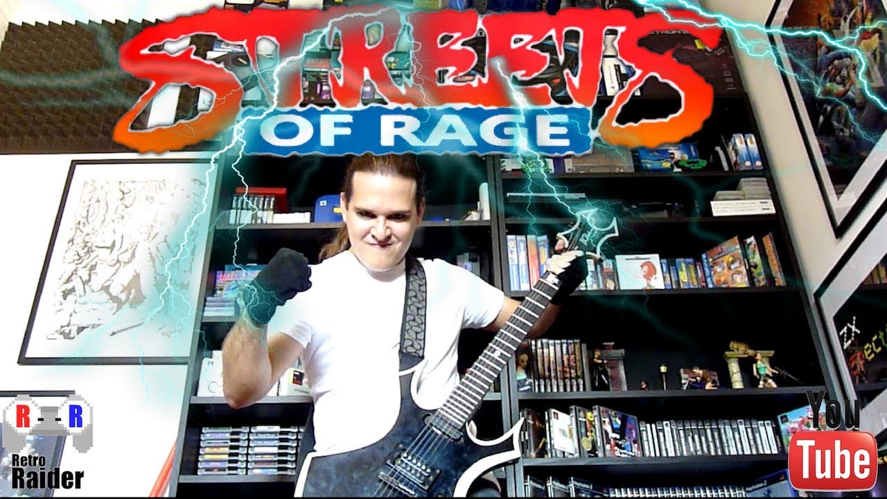 Streets of Rage Theme - TECHNO METAL COVER - Retro Raider