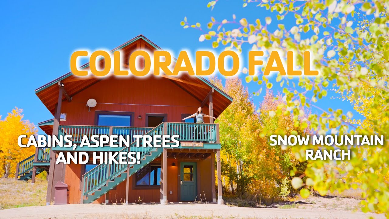 Colorado Fall Cabin Escape! YMCA of the Rockies Snow Mountain Ranch