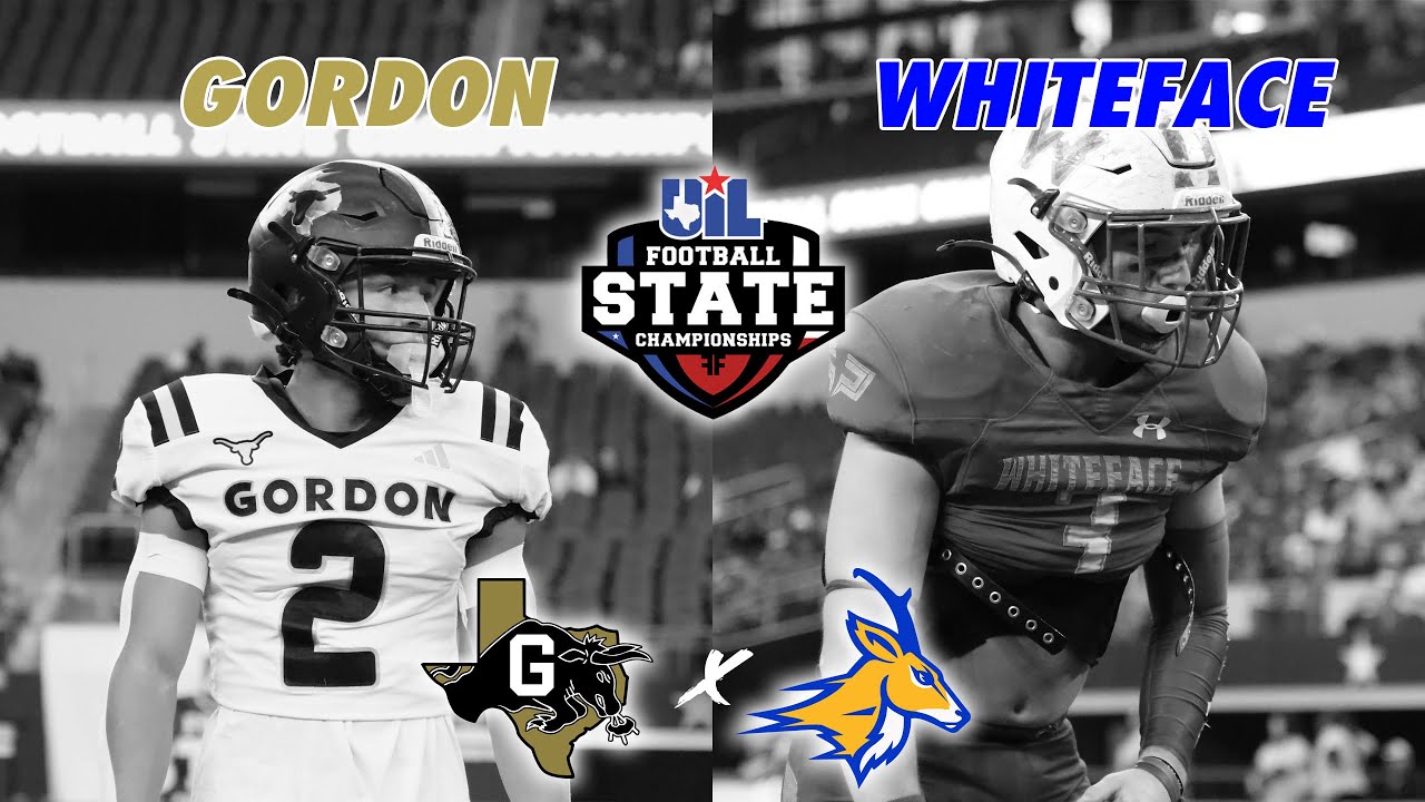 #TXHSFB #1 Gordon vs #3 Whiteface 1A DI STATE CHAMPIONSHIP 2024 Texas High School Football Playoffs