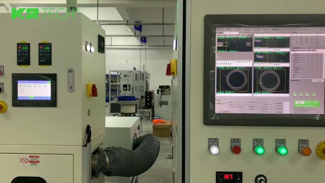 K2 Tech Visual Inspection Machine to the rings bearings