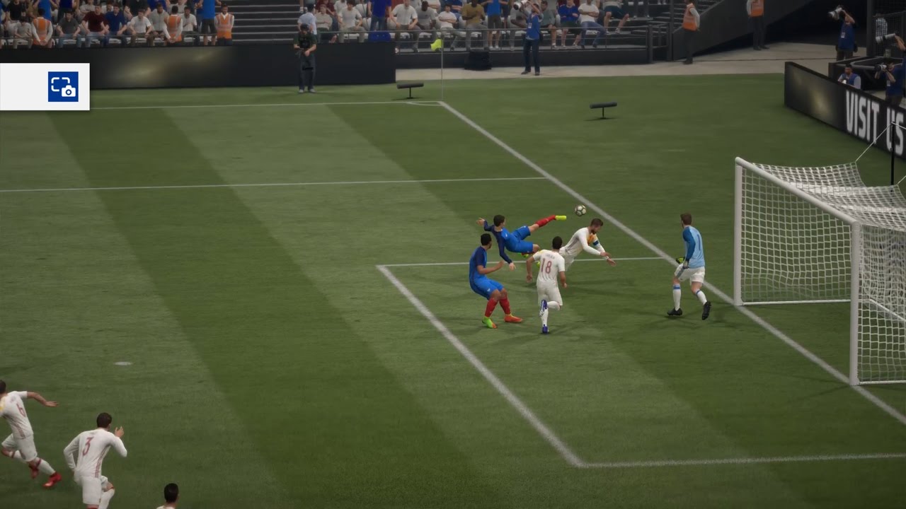 Fifa 17 (PS4 Pro) France v Spain @ Orange Vélodrome March 28, 2017 (Sim Match 1080P 30FPS)