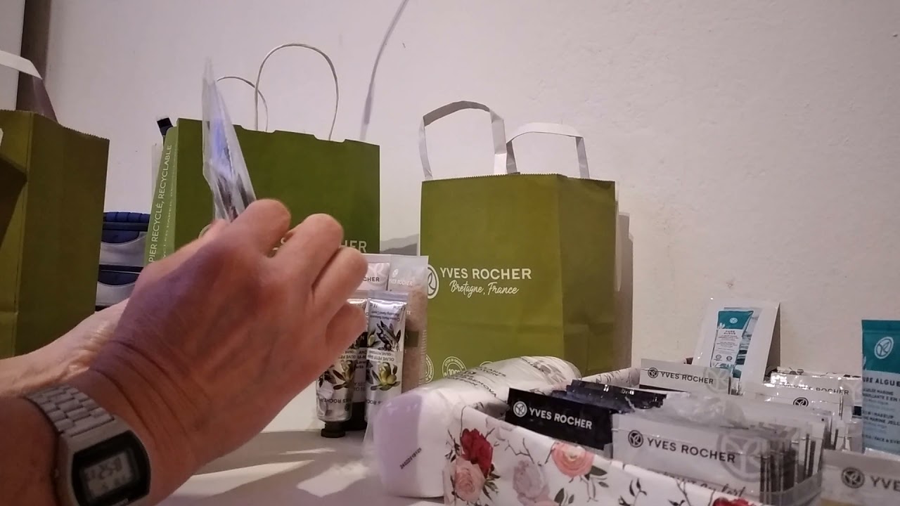 Come incrementare  l ordine  e i sacchetti pronti delle clienti 😉# Yves Rocher#💚