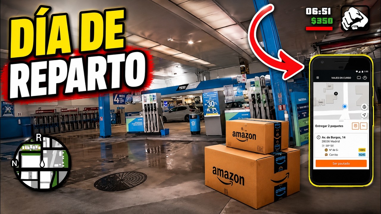 📬 Domingo de Reparto con la App de AMAZON FLEX #amazon #amazondelivery #amazonamazonflex 