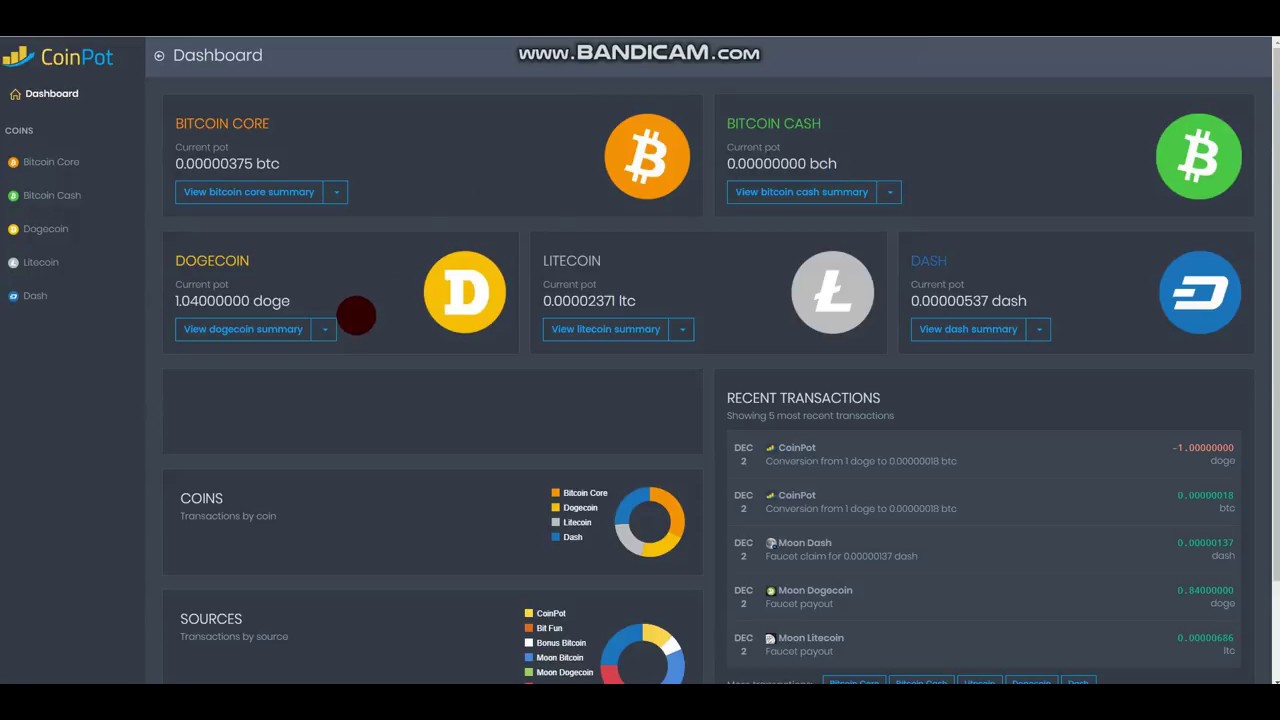 CoinPot and Free Faucets
