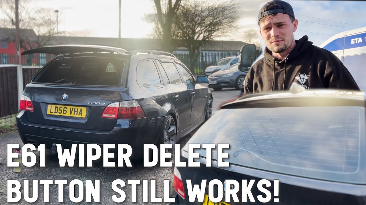 E61 Wiper Delete With Working Boot Release Switch