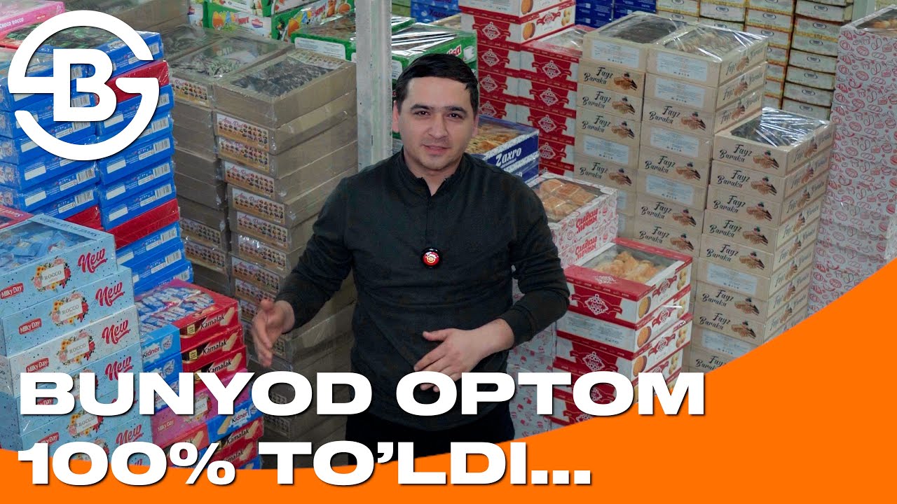 Bunyod Optom 100% to’ldirildi🤩