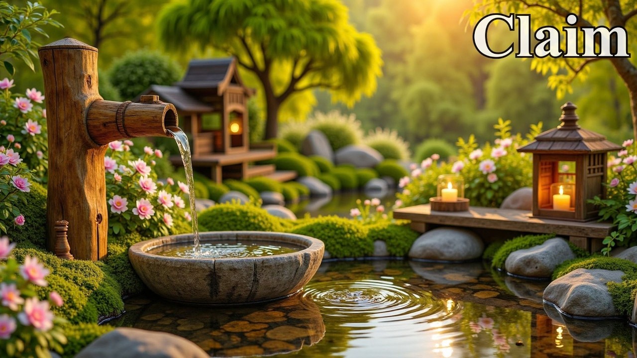 Healing Piano with Gentle River 🌿 Calm Anxiety, Relieve Stress and Sleep Better