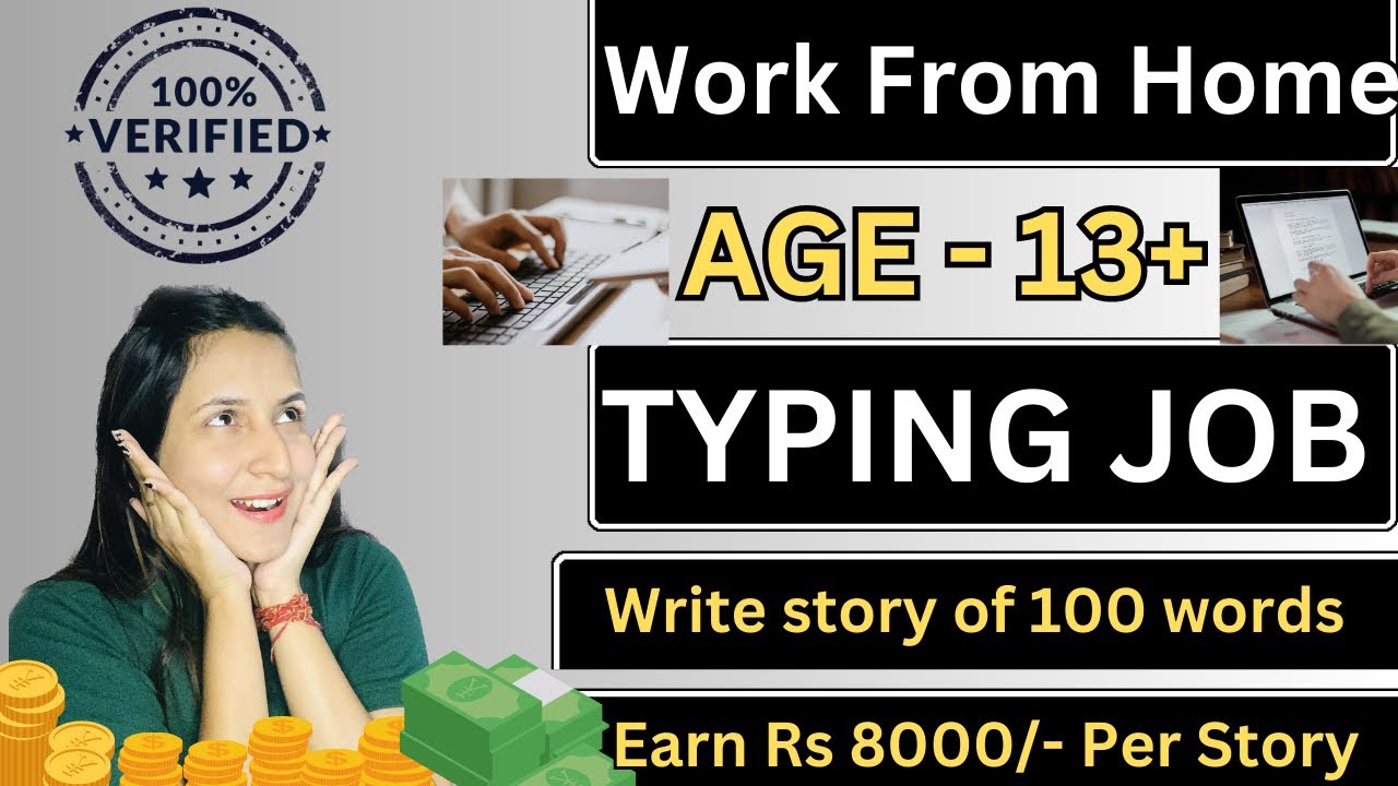 Typing Job | Work From Home | 13+ Job | Part-Time Job | Students | Online Job | Mobile Job | Jobs