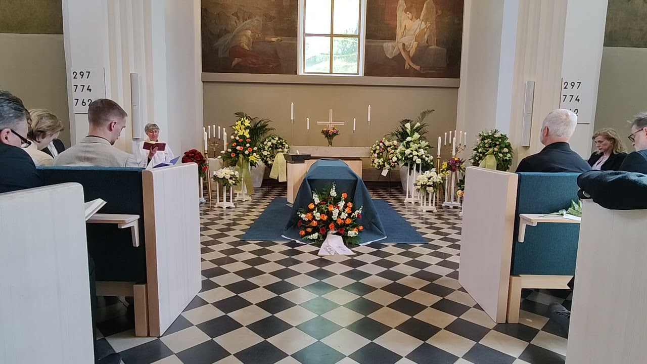 Annas begravning 2 maj 2022, Östra kapellet, Göteborg
