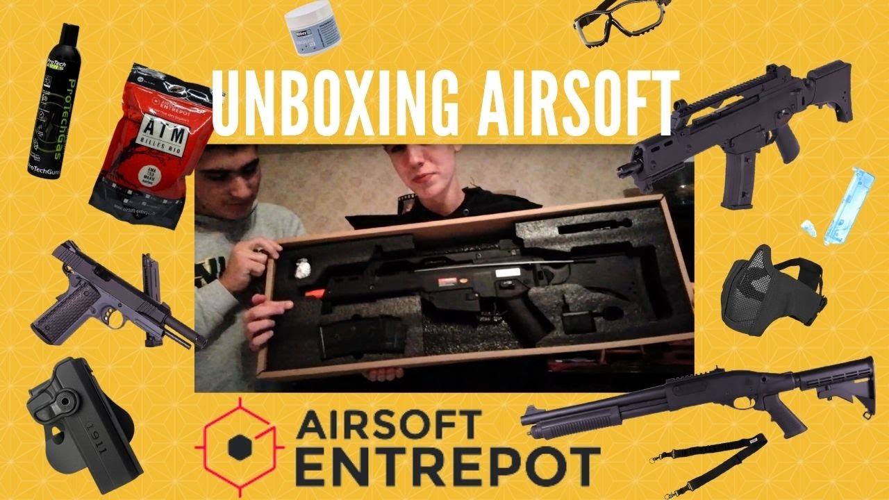 Unboxing AIRSOFT ENTREPOT (Sgt SKULL)