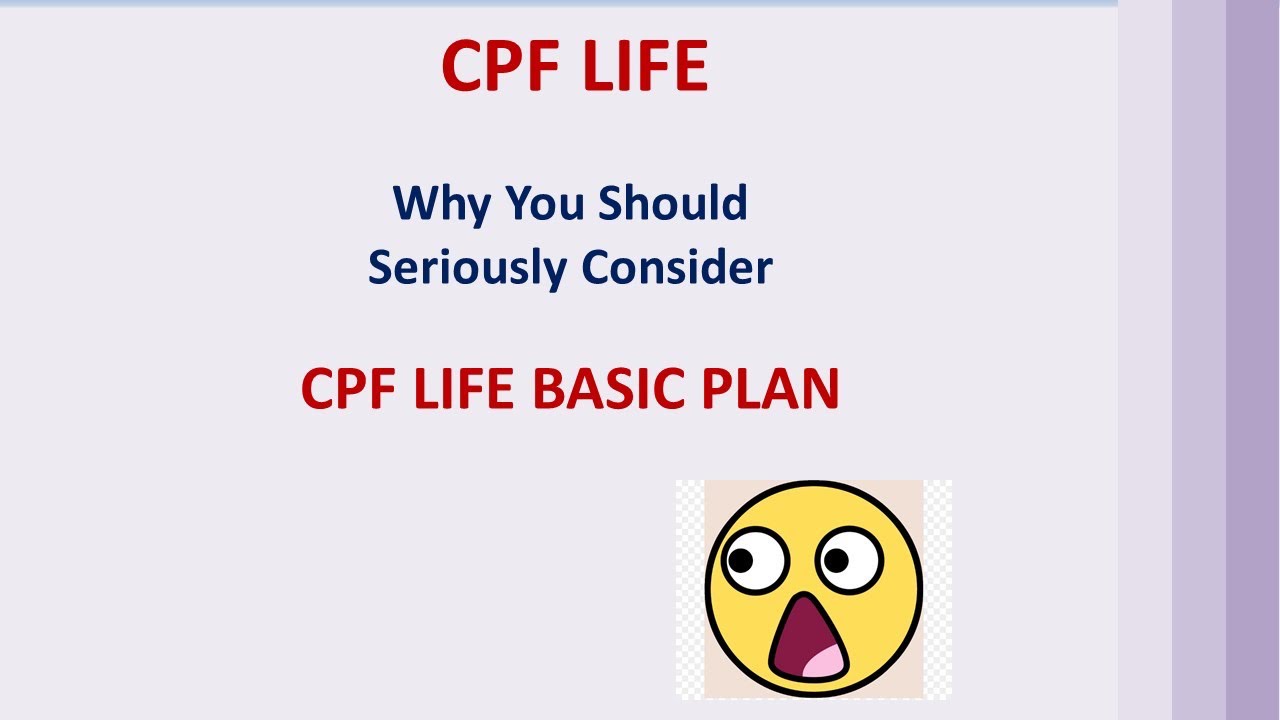 CPF LIFE Basic Plan