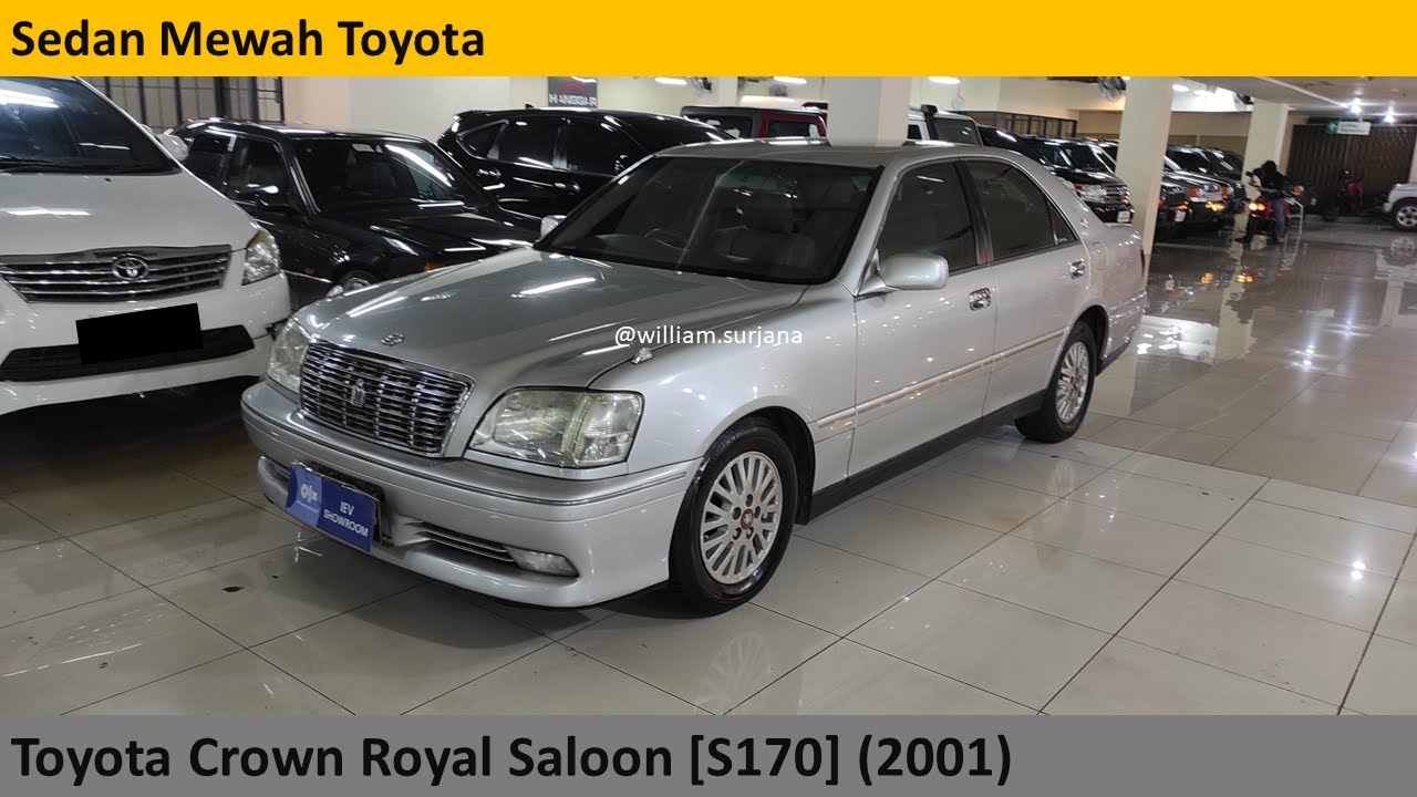 Toyota Crown Royal Saloon [S170] (2001) review - Indonesia
