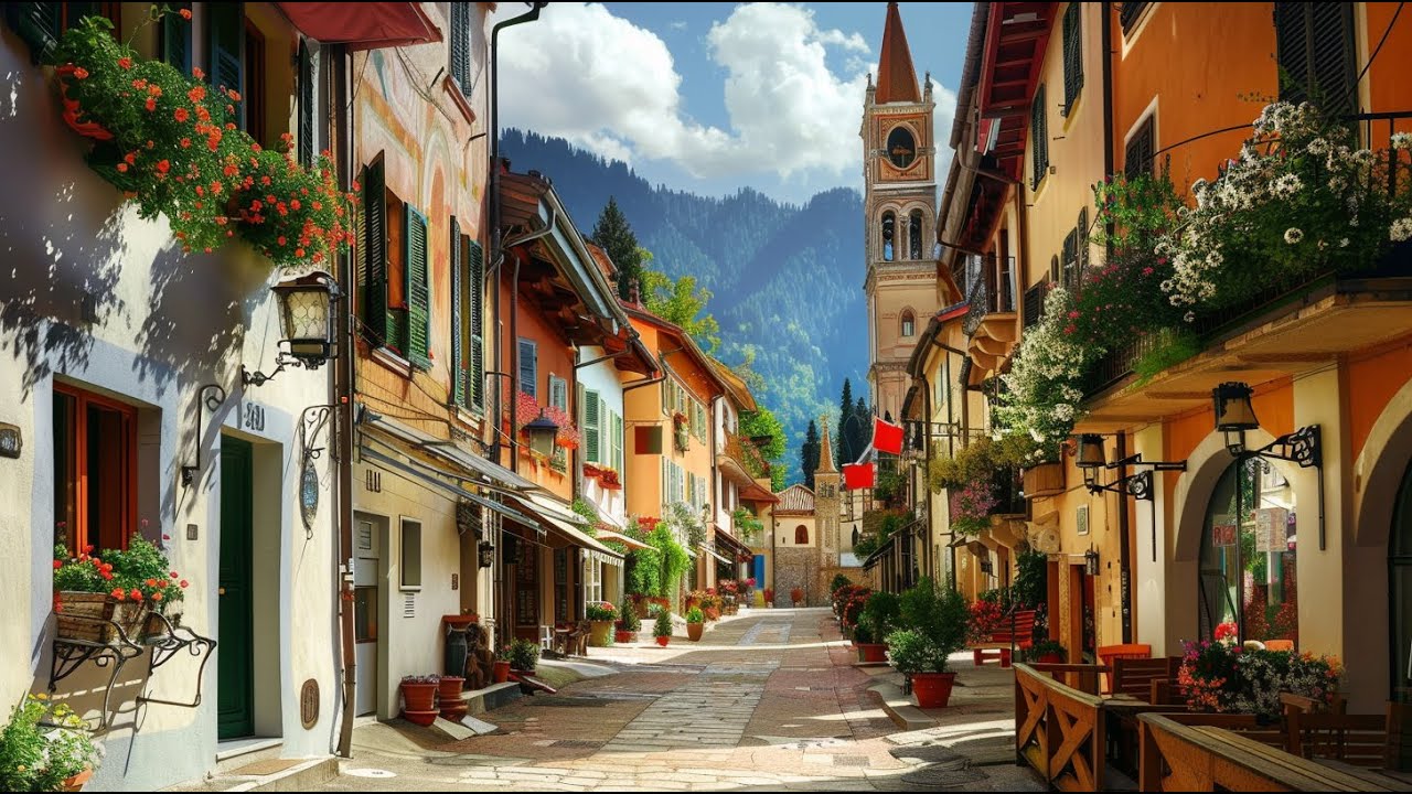 ❤️ Ortisei, Italy: A 4K Scenic Walking Tour Through the Heart of the Dolomites