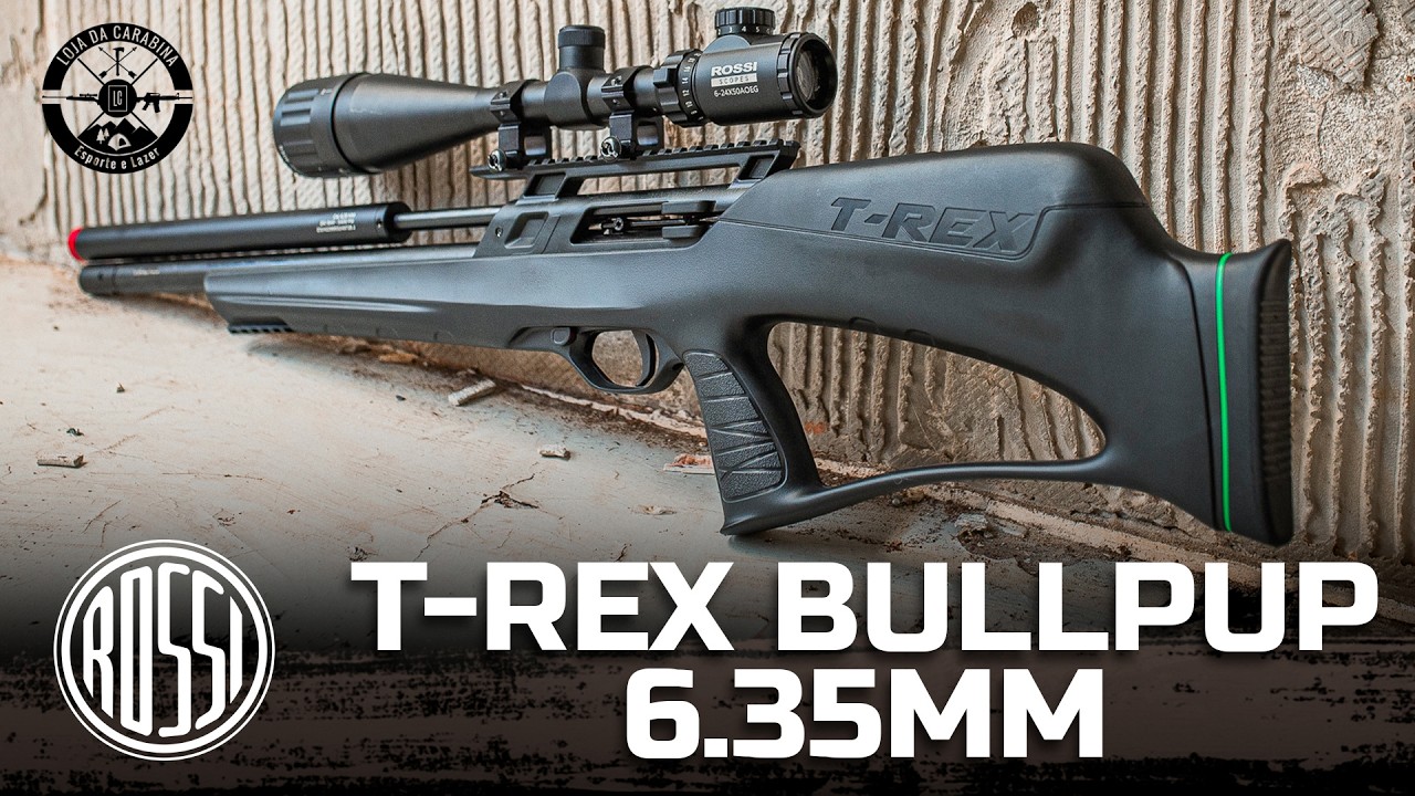 Rossi T-REX Bullpup 6.35mm É UMA TETÉIA! 🦖