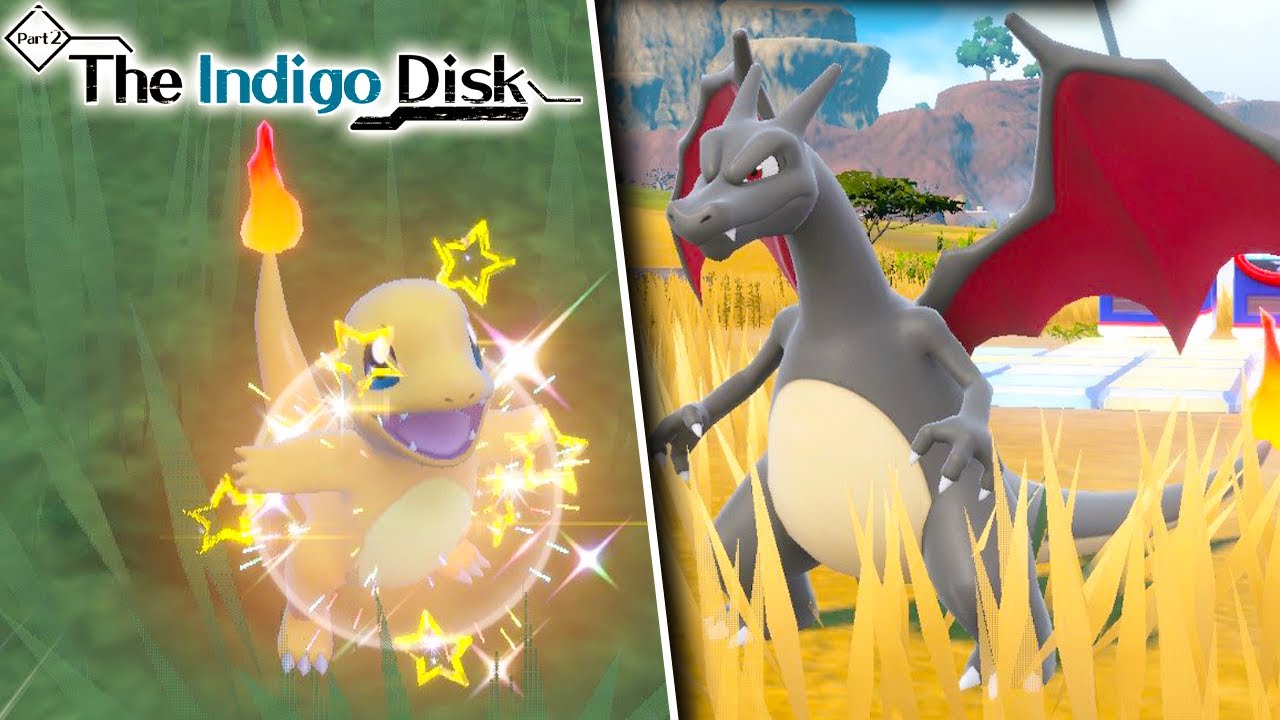 НОВЫЙ *ЛЕГКИЙ* СПОСОБ ДОБЫЧИ БЛЕСТЯЩЕГО ЧАРМАНДЕРА В POKEMON VIOLET! Лучшая локация показана / DL...