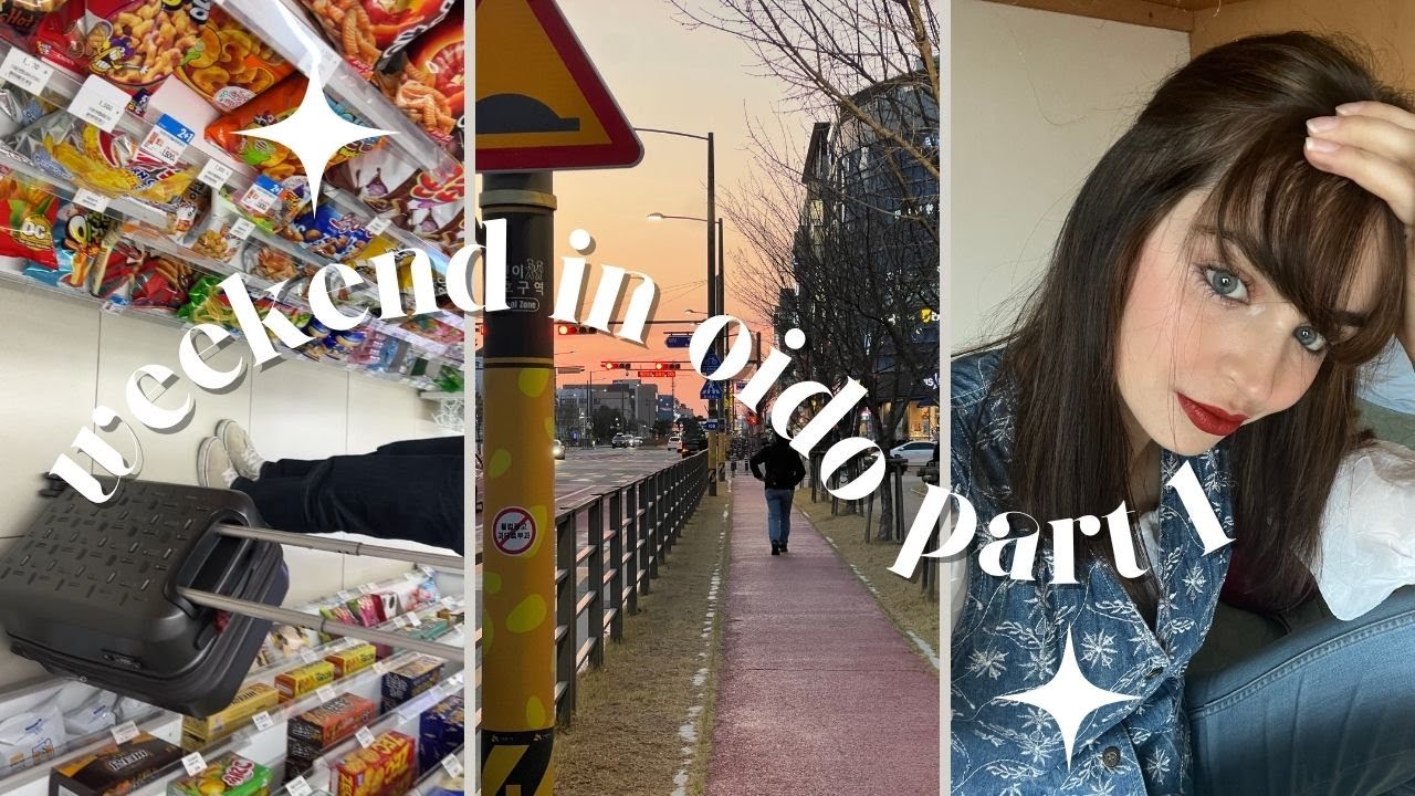 kyung hee university campus walk, a quaint subway ride, and beginnings of trip to OIDO, SOUTH KOREA