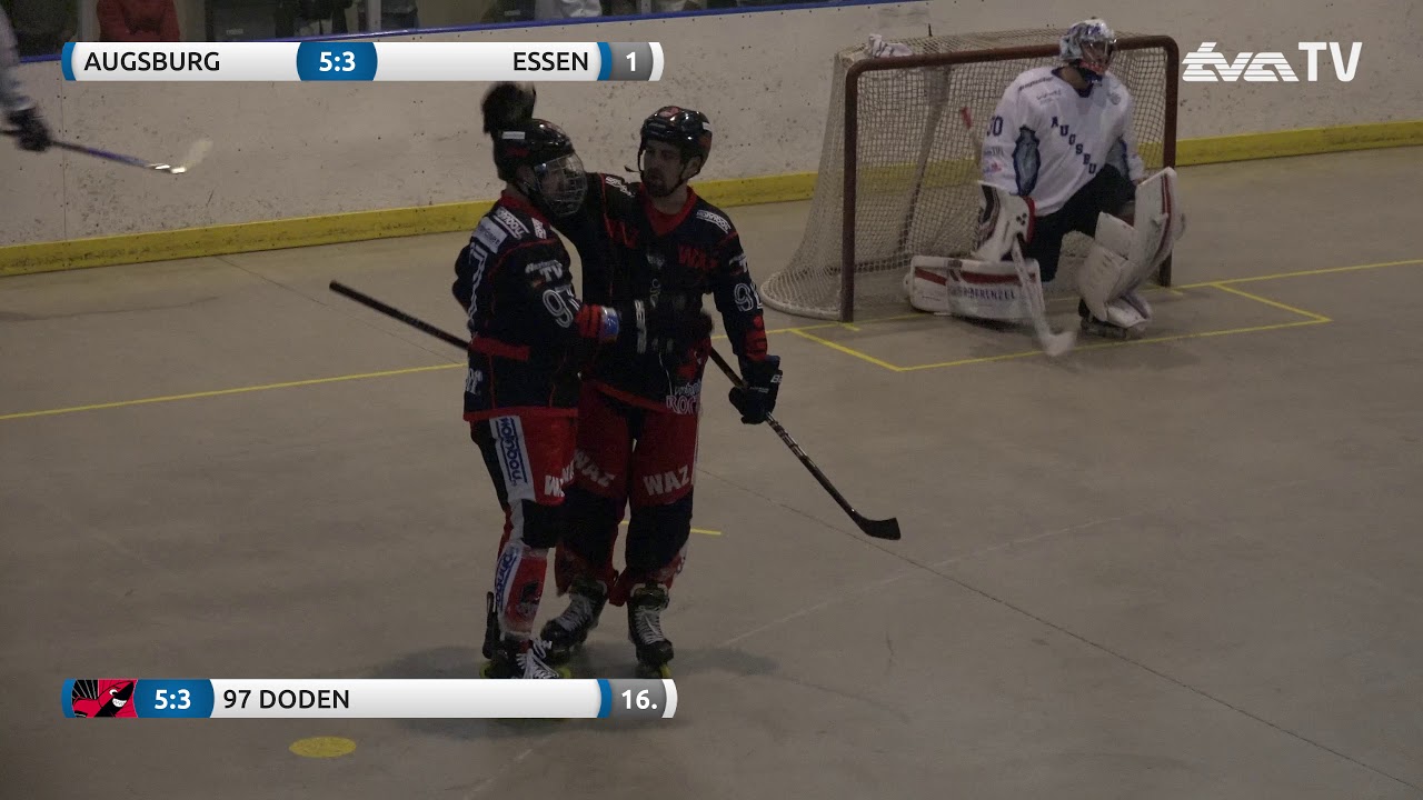 TVA TV | TV Augsburg - Rockets Essen | ISHD Skaterhockey-Bundesliga 2019