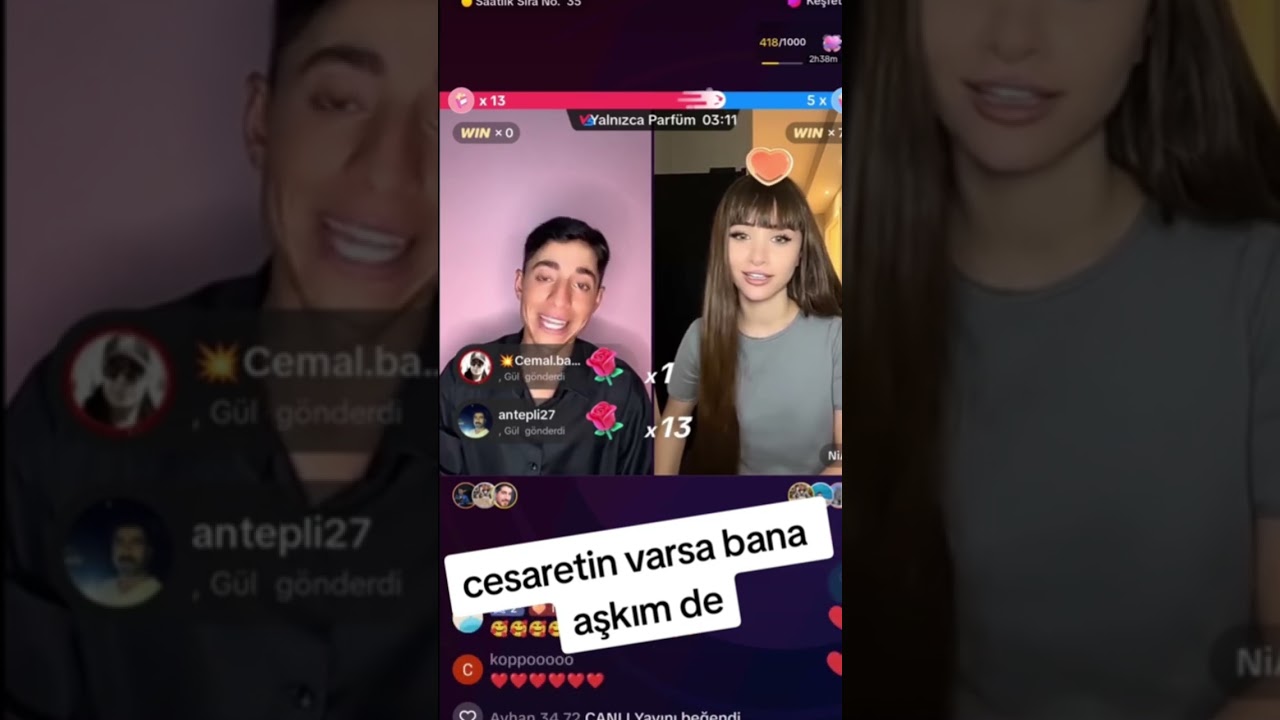 FURKAN NİAYA OYUN BOYU AŞKIM DEDİ #keşfet #furkania