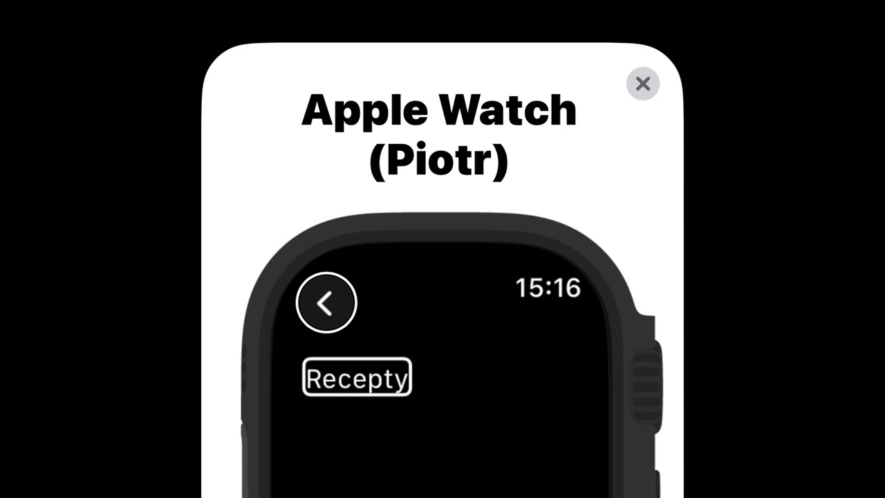 Notatki na Apple Watch