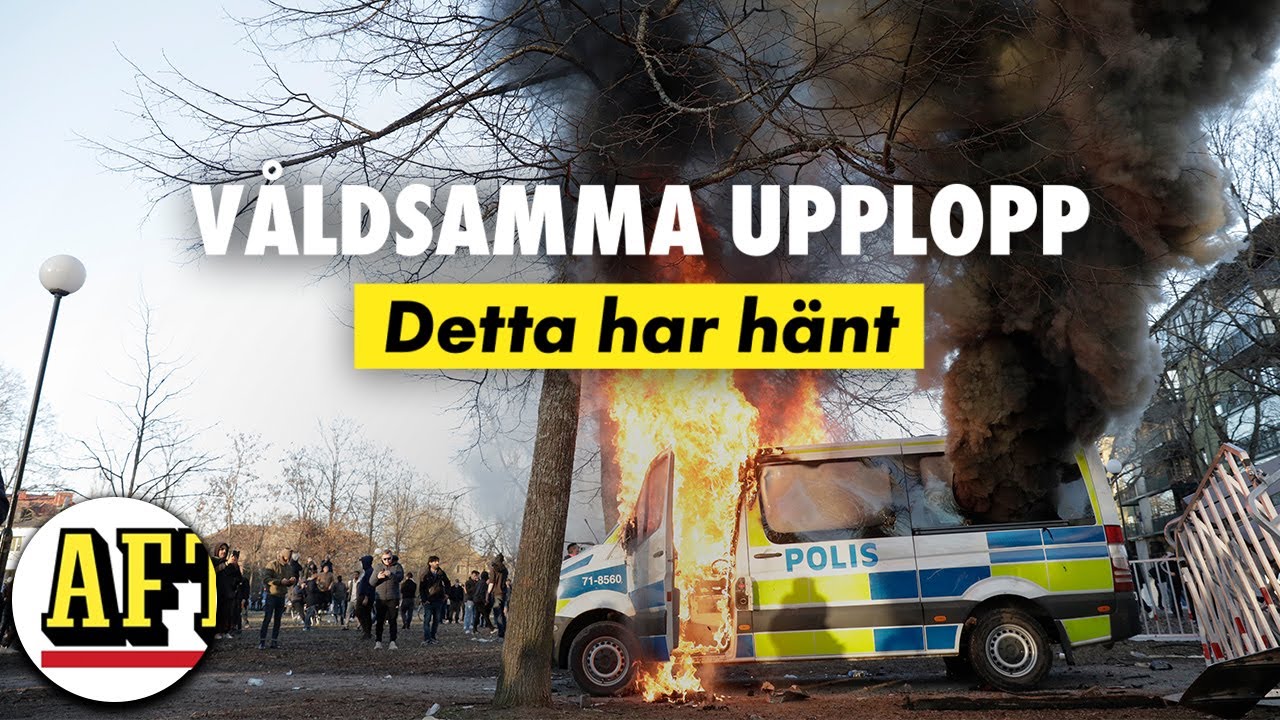 Våldsamma upplopp under påskhelgen – detta har hänt