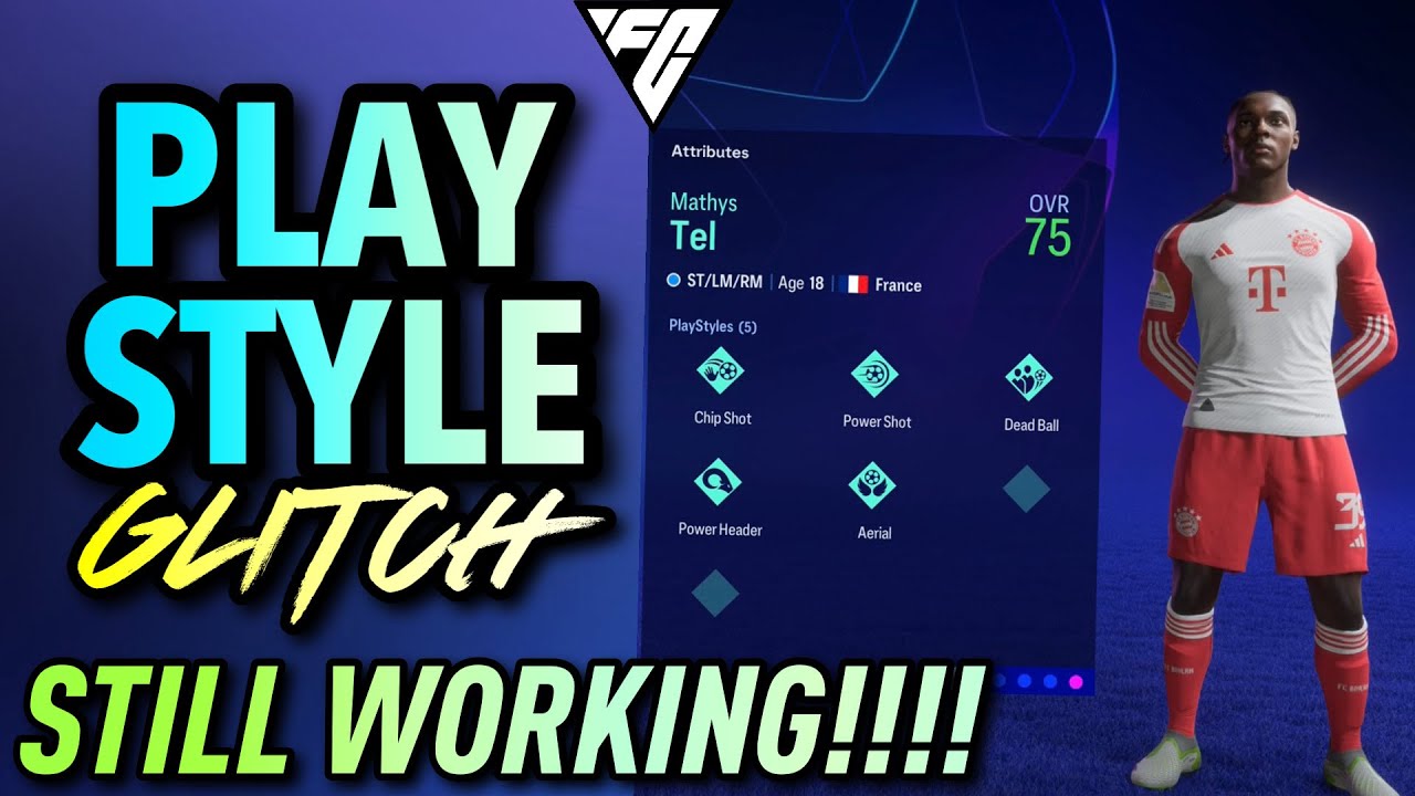 PLAY STYLE GLITCH, STILL WORKING!! (FC24)