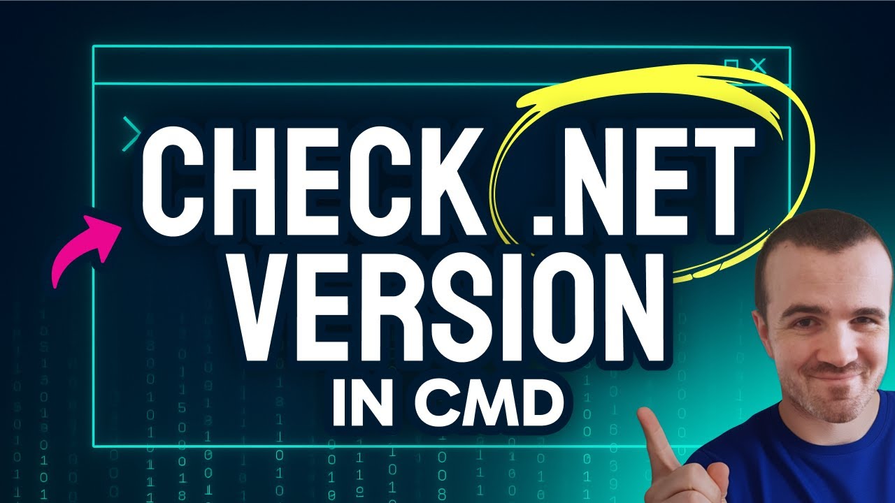 How to CHECK .NET Version in CMD (Step by Step)