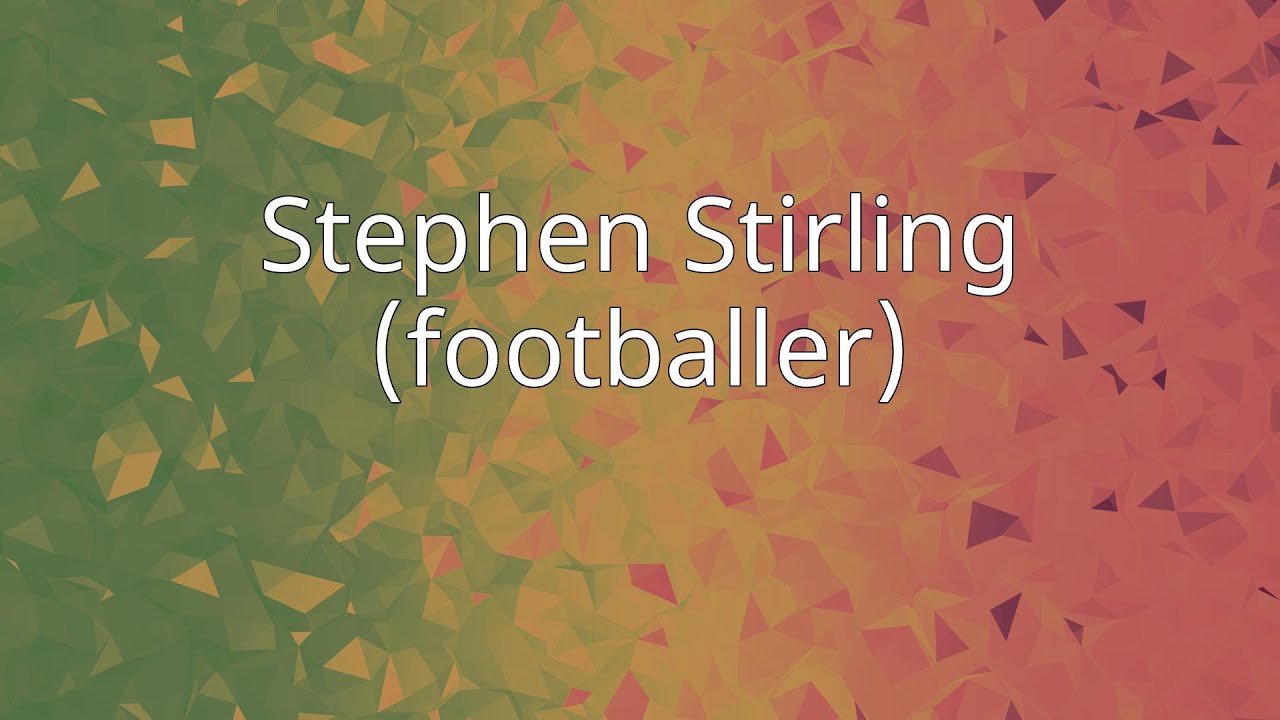 Stephen Stirling (footballer)