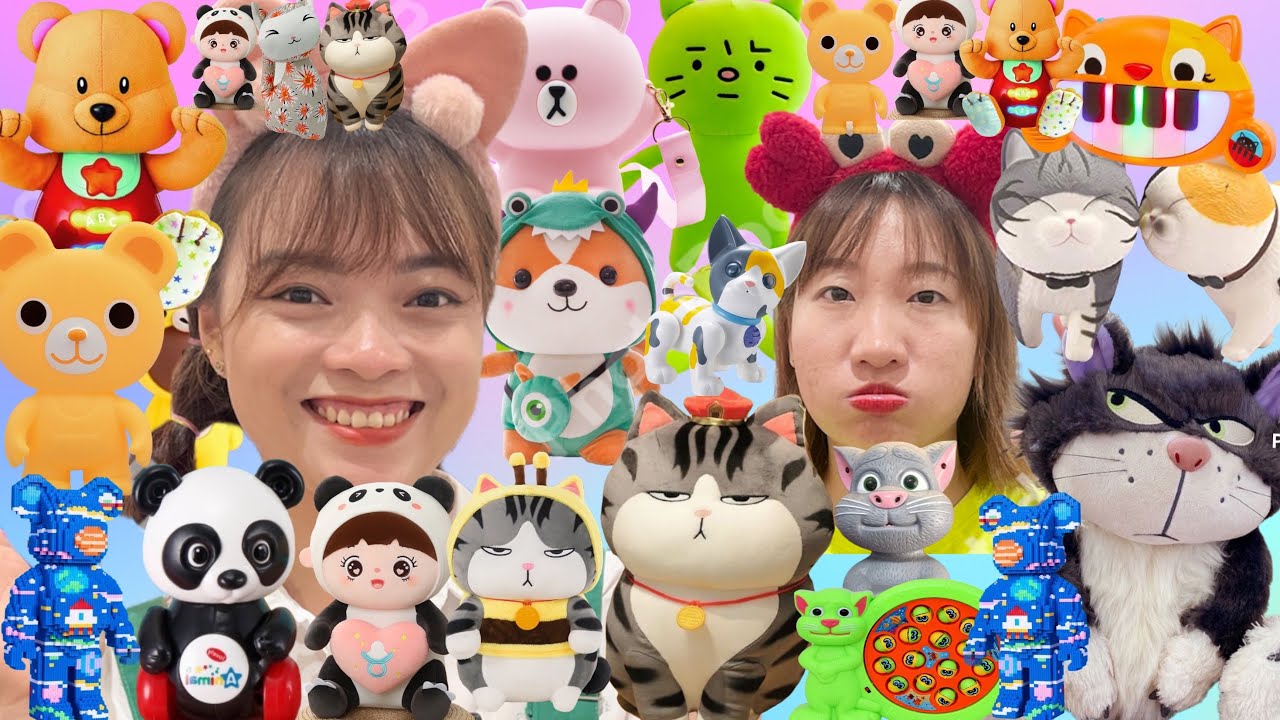 Thử Thách Một Ngày Mua Tất Cả Đồ Con Mèo Và Con Gấu Tại Siêu Thị | Hằng Nheo Official Tuyết Tuyết