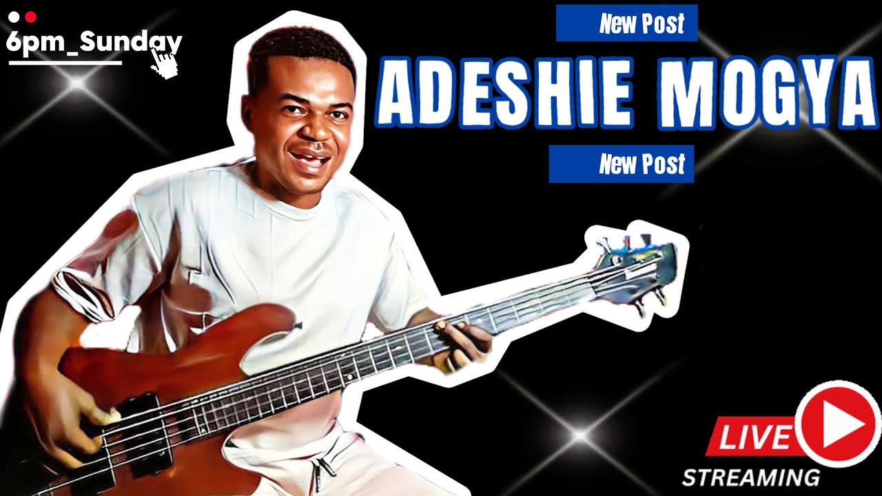 Live Stream Bass Lesson: How I Played Adehye Mogya BASS LINE on Bass