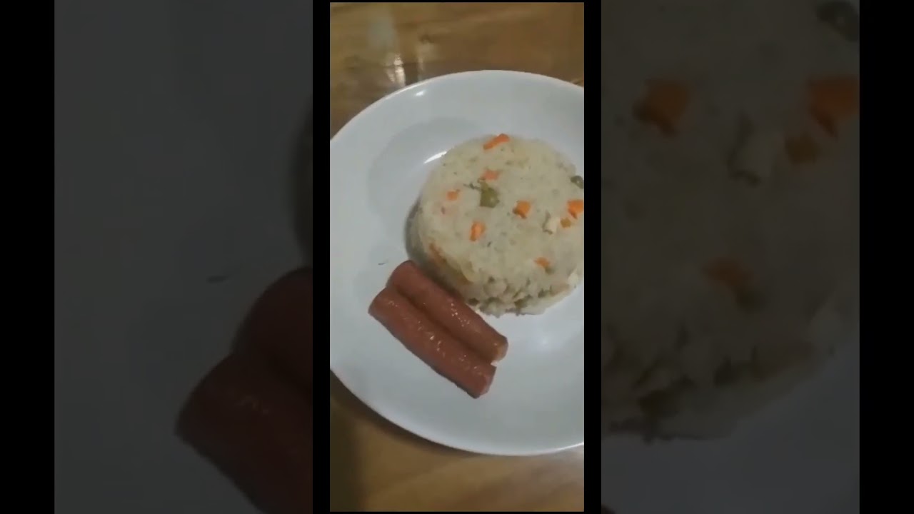 FRIED RICE WITH VIENNA SAUSAGE|Kcz World|