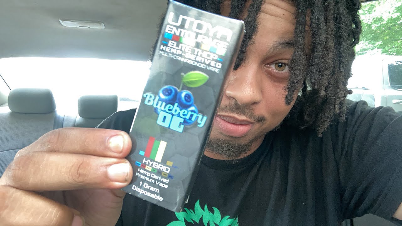 Blueberry OG Entourage Disposable Vape Live Review! @UtoyaViking 🔥🔥🔥