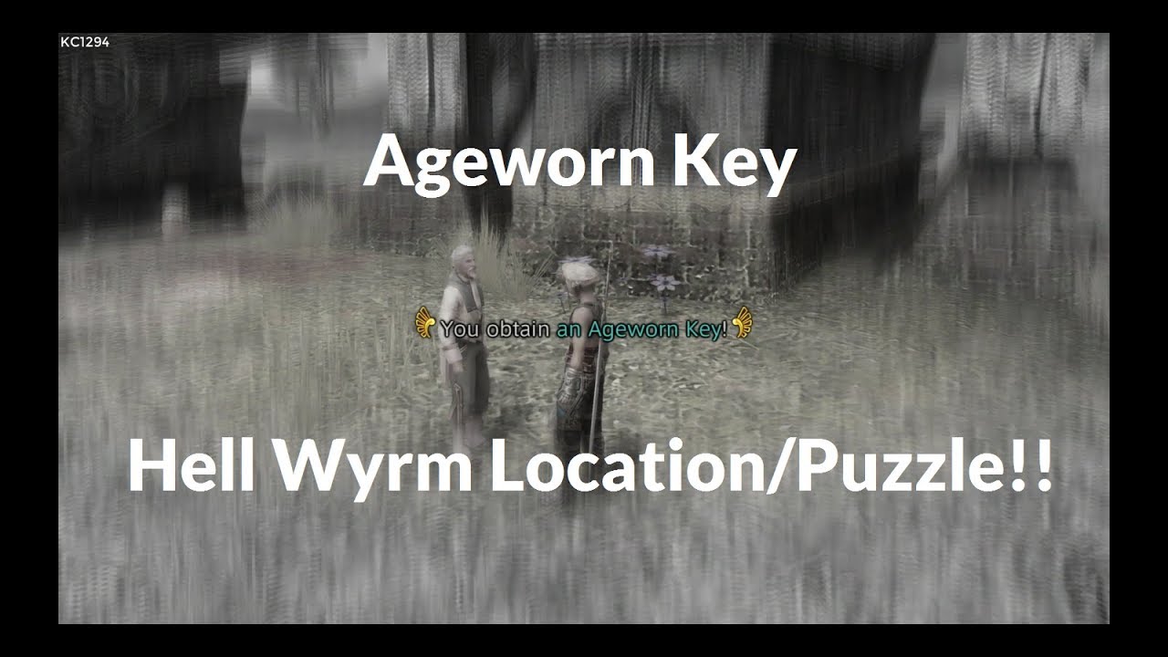 Final Fantasy XII: The Zodiac Age | Ageworn Key/Hell Wyrm Puzzle/Location | PlayStation 4