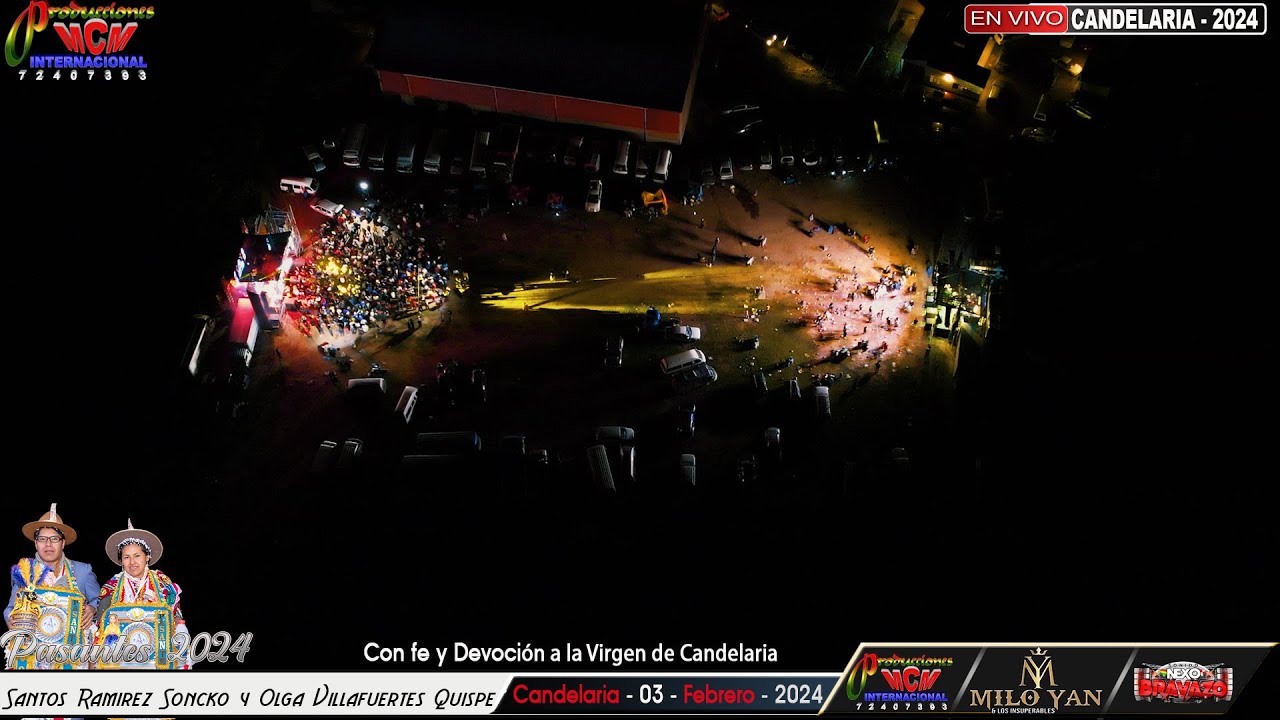 MILO YAN EN VIVO CANDELARIA - POTOSI 2024 (CHICOTASOS ENTRE ESCENARIOS) MCM Producciones