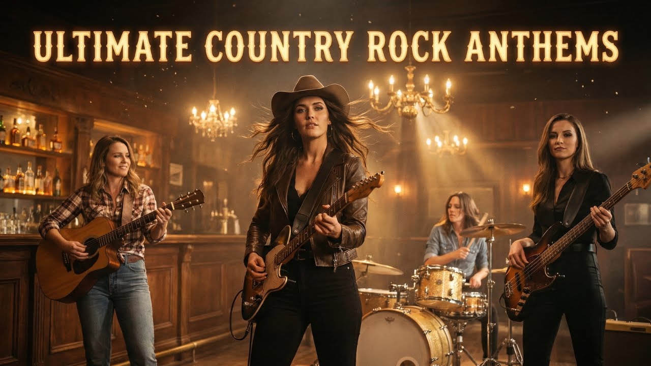 Top 70 Best Country Rock Anthems || inspired by Seger, Skynyrd, ZZ Top mix30