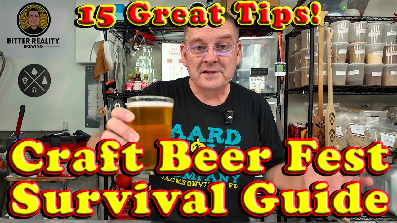 The Ultimate Craft Beer Festival Survival Guide! 15 Great Tips!
