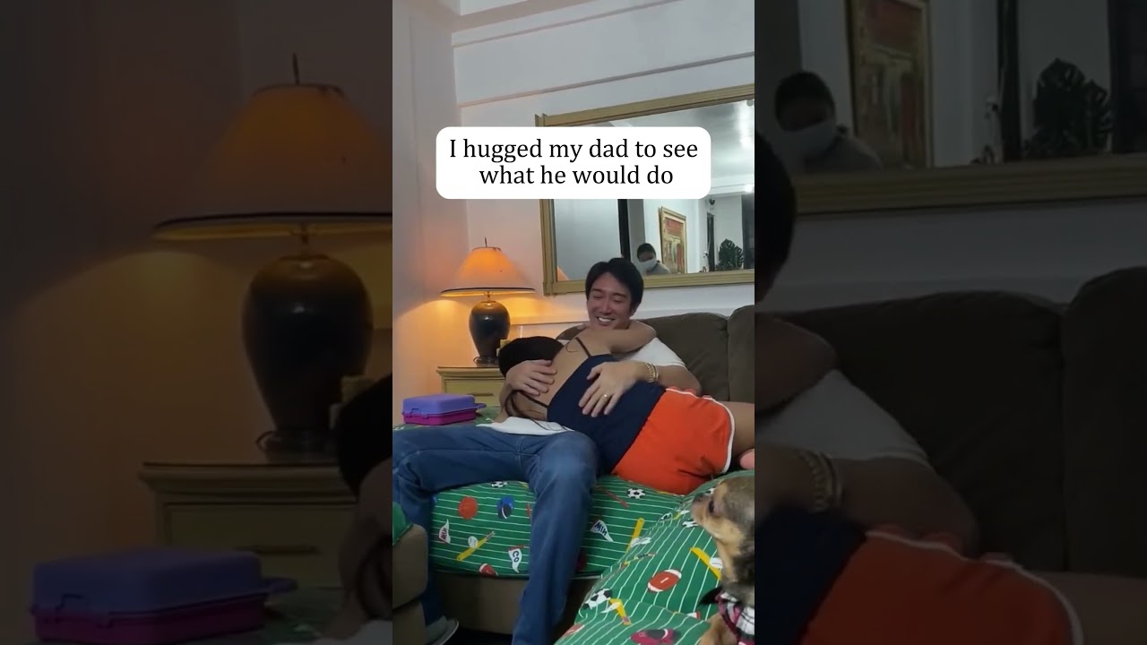 Hug daddy#foryou #dad #daughter #love