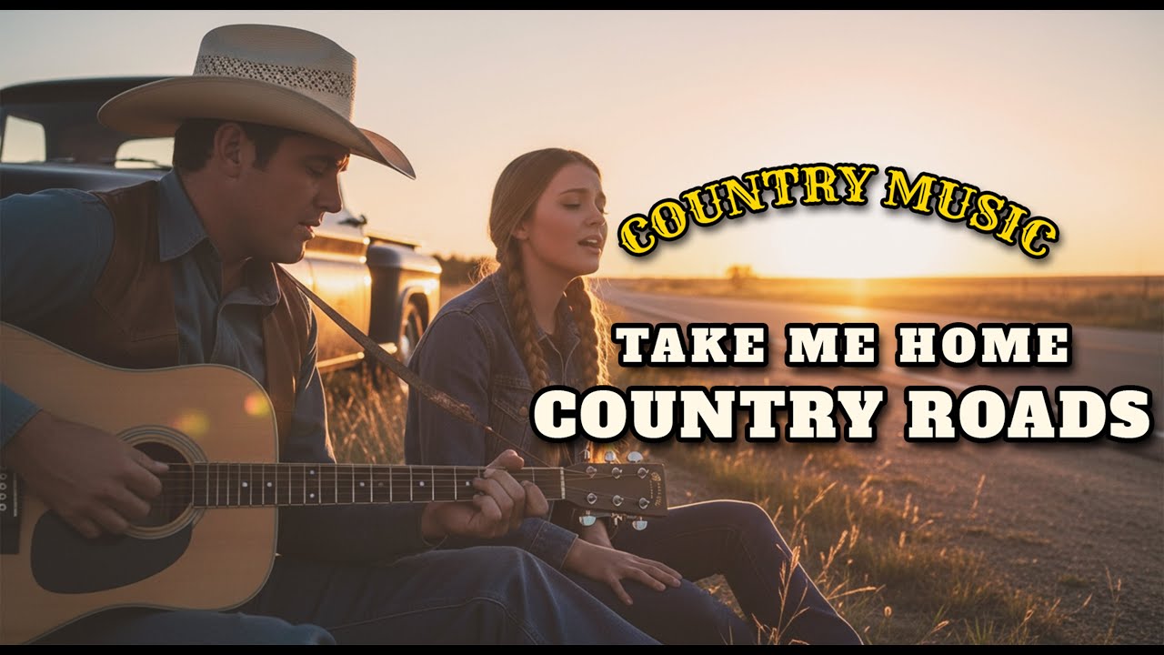 👉 Take Me Home, Country Roads – John Denver – Классический Кантри Кавер 🤠🎸
