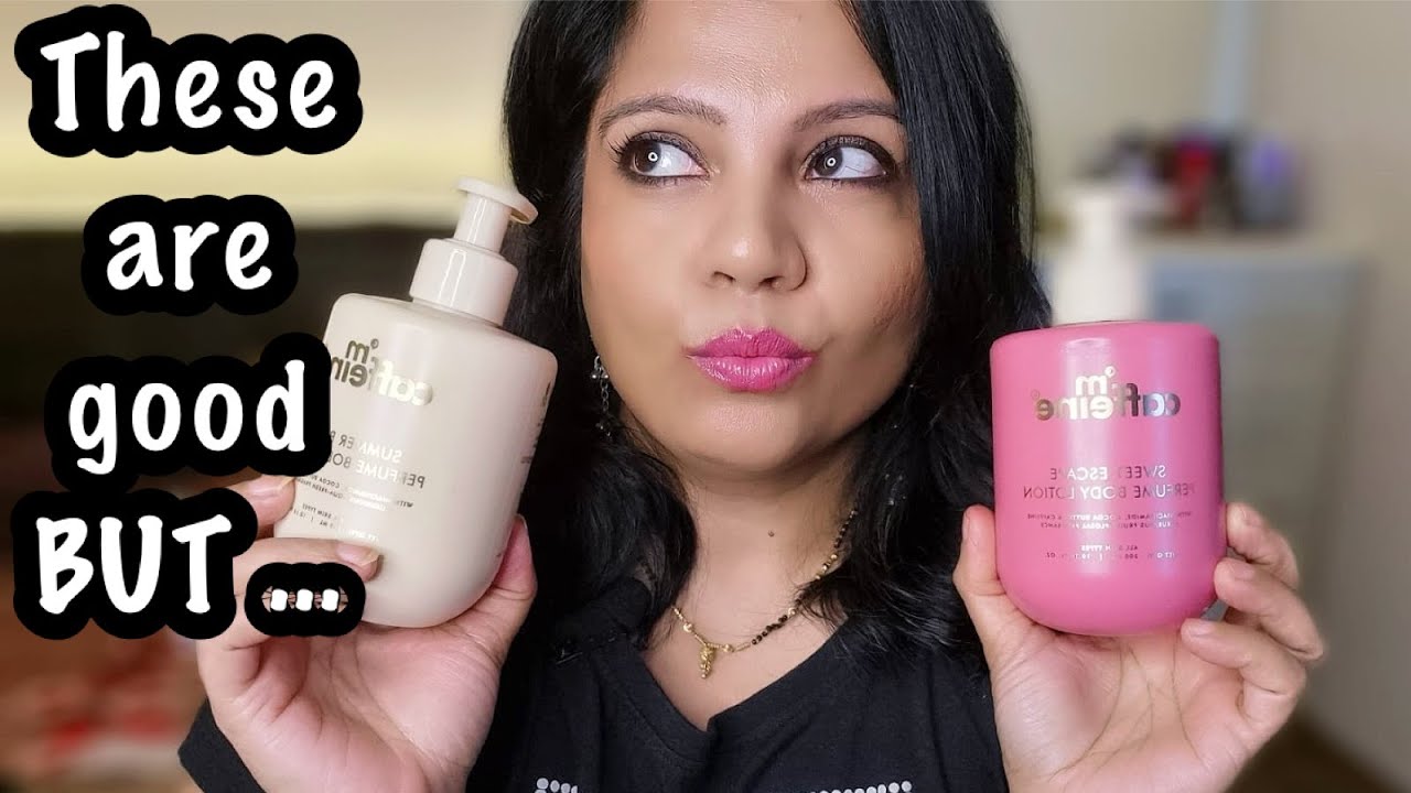 mCaffeine PERFUMED BODY LOTIONS | SWEET ESCAPE & SUMMER BREEZE